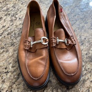 Marc Joseph New York Brown Leather Loafers